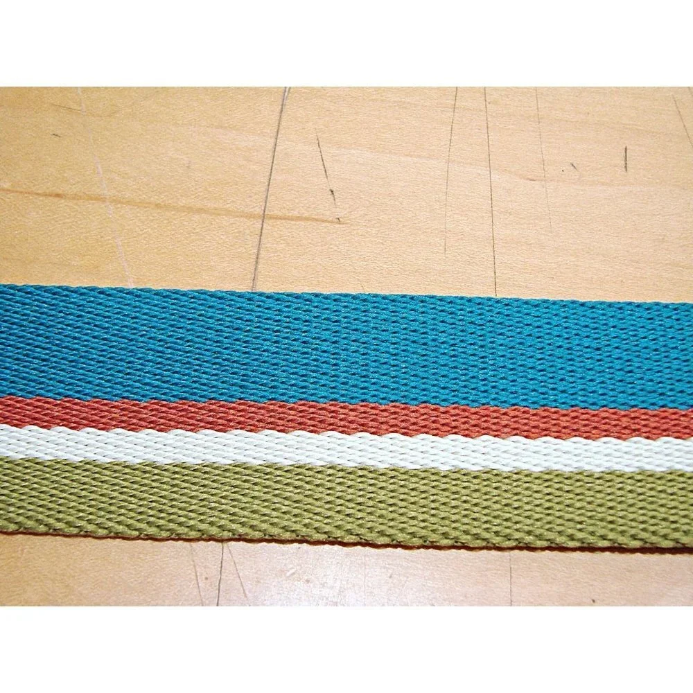 NEW Pi of California Belt Smart D Ring Belt Striped Golf Dress Belts L/XL 47 NWT